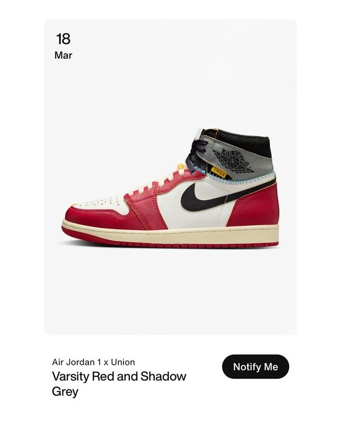 nion x AJ1」待命发售货量55w双AG真人中国⏱Snkrs上架！芝加哥「U(图2)